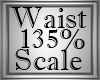 135% Waist & Hips Scale