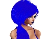 Blue Glitter Hair