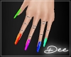 !D Animated Neon Nails