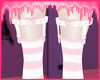 P! Shoolgirl Socks Pinku