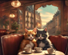 Cat Coffee Date