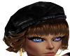 Auburn Hair Leather Hat