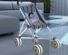 Baby Boy Stroller Anim.