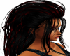 Black/Red Gill Hair