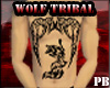 (PB)Tribal Wolf Tattoos
