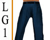 LG1 Blue Tuxedo Pants