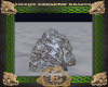 Snowy rock