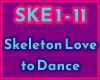 Skeleton Love to Dance