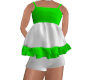 GreenNWhite Kid Dress