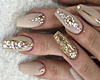 Gems Long Nails + Rings