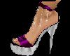 Purple Crystal Shoes