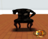 Naughty Blk Leaf Chair 3