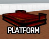 Aged Leather Platform 2