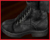Jr Black leather boots