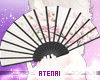 ❄ Sakura White Fan