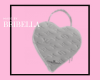 LV White Print Purse