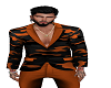 Orange camo suit