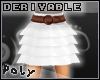 Ruffle Skirt + Belt [dv]