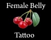 Cherries Belly Tattoo