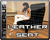 [TY] Black leather seat