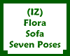 (IZ) Flora Sofa 7 Poses