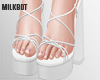 Amelia White Heels