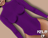 K. Bodysuit Purple RLL