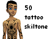tattoo 50 skintones