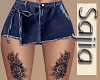 S | Mini Skirt + tatto