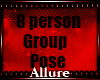 ! 8 People Group Pose
