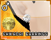 !T Shikadai earrings