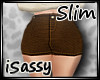 |SS| Slim Brown Skirt