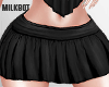 Black Skirt Ruffle