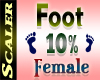 Foot Resizer 10%