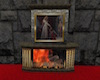Camelot Fireplace red