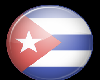 Cuba Button Sticker