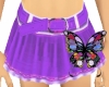 PB^^Purple Mini Skirt