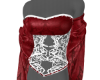 Silk & Lace Corset Red