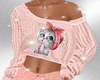Pink Cat Sweater
