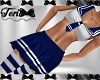 Blue White Sailor Outfit