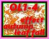 autumn leaf fall effect