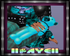 Kids Lil Teal Punk Bear