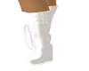 white nice boots