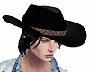 Cowboy Hat w BLack Hair