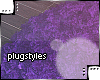 Purple Fur Rug