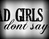 Dead Girls Dont Say No