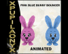 PINK-BLUE BUNNY BOUNCER