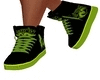 Green/Blk Psycho Kicks