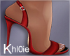 K red heels