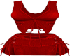 Marisa 2Pc Red Dress